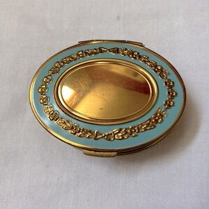 Vintage Enameled Makup Compact